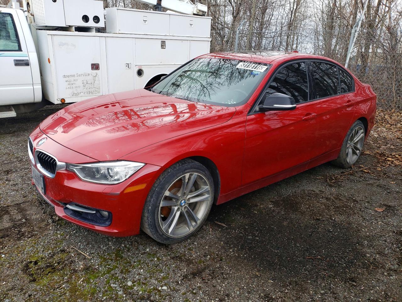 2013 BMW 3 Series 328i xDrive, VIN WBA3B3C51DF541963 — Stripped