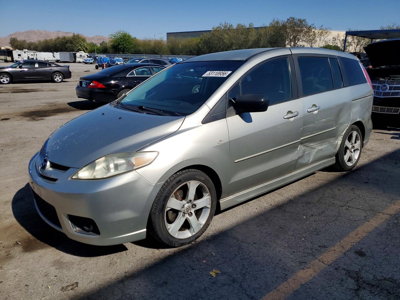 2007 Mazda 5 Sport, VIN JM1CR29L770158745 — Side