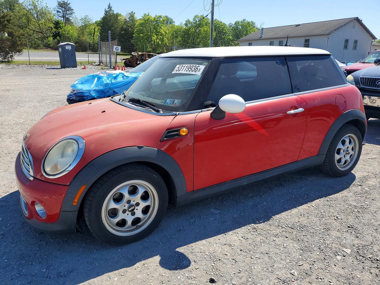 2012 MINI Hardtop, VIN WMWSU3C50CT260890 — Auction photo 1 of 12