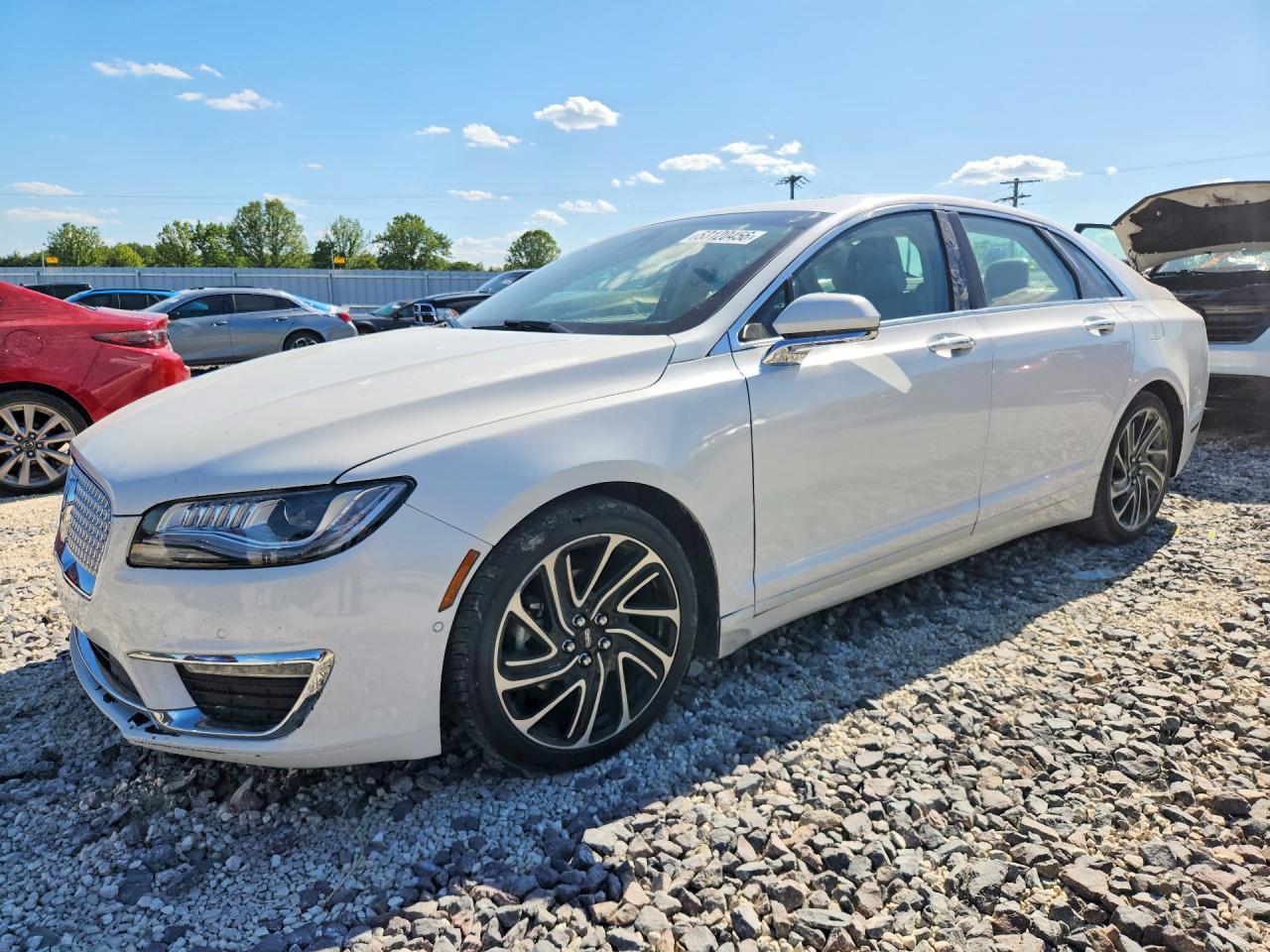 2020 Lincoln MKZ Reserve, VIN 3LN6L5F91LR611059 — Hail