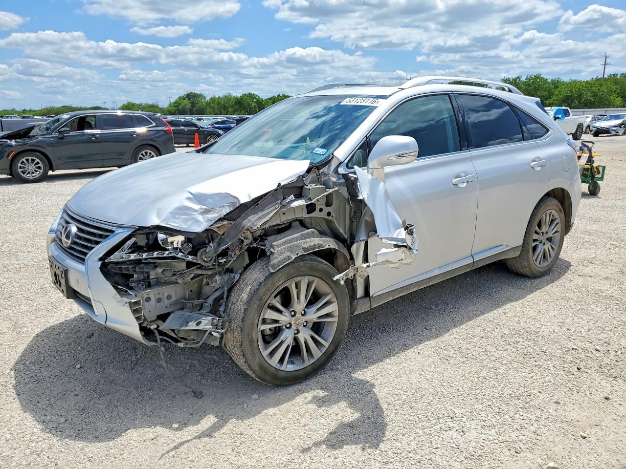 2014 Lexus RX 350, VIN 2T2ZK1BA8EC139346 — Перед