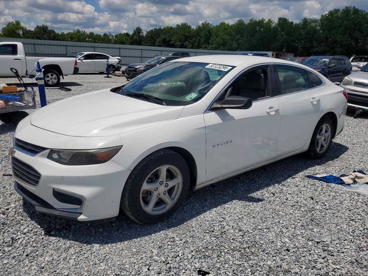2017 Chevrolet Malibu LS, VIN 1G1ZC5ST8HF223469 — Side