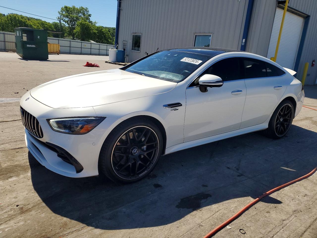 2021 Mercedes-Benz AMG GT 43, VIN W1K7X5KB4MA037936 — Rear end