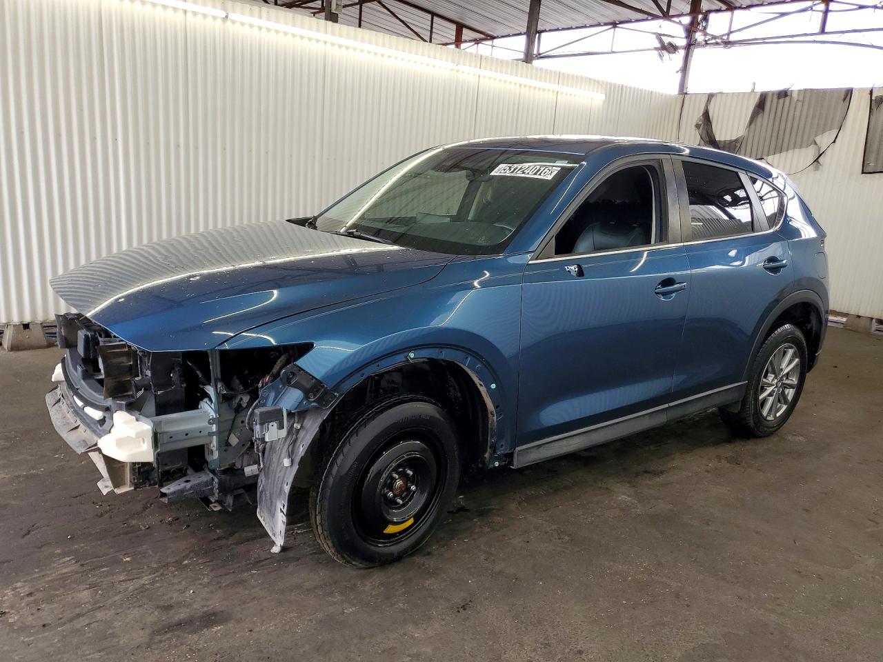 2022 Mazda CX-5 S Preferred, VIN JM3KFBCM0N1581428 — Stripped