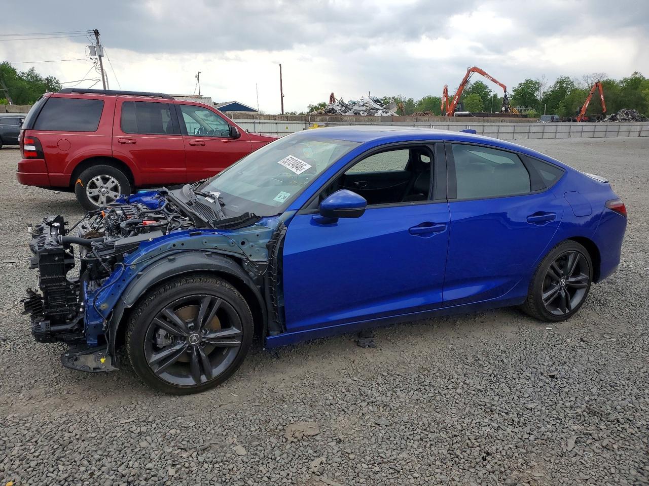 2025 Acura Integra Technology, VIN 19UDE4H68SA008171 — Stripped