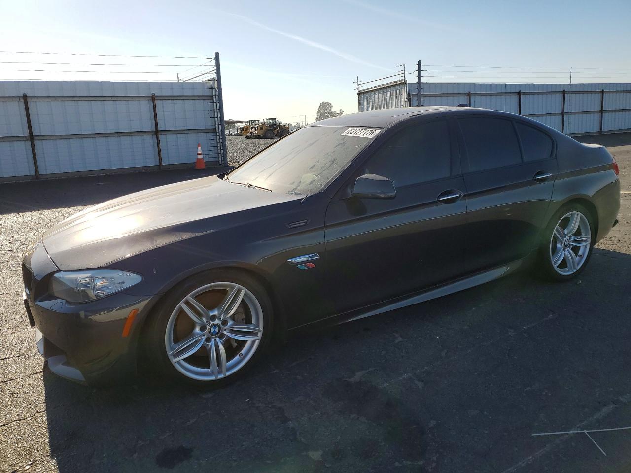 2013 BMW 5 Series 550i, VIN WBAFR9C57DDX79792 — Ранее повреждён