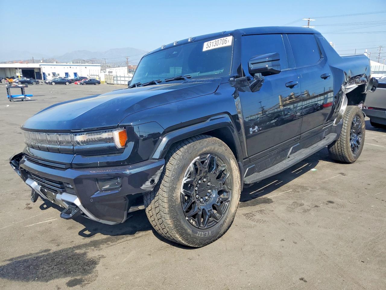 2026 GMC HUMMER EV Pickup, VIN 1GT4EBDD5TU603504 — Rear end