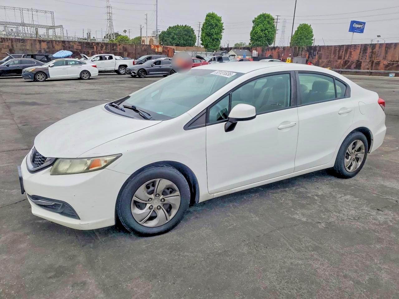 2013 Honda Civic LX, VIN 19XFB2F54DE247019 — Undercarriage