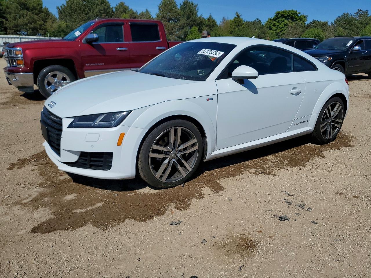 2017 Audi TT, VIN TRUC5AFVXH1011784 — Град
