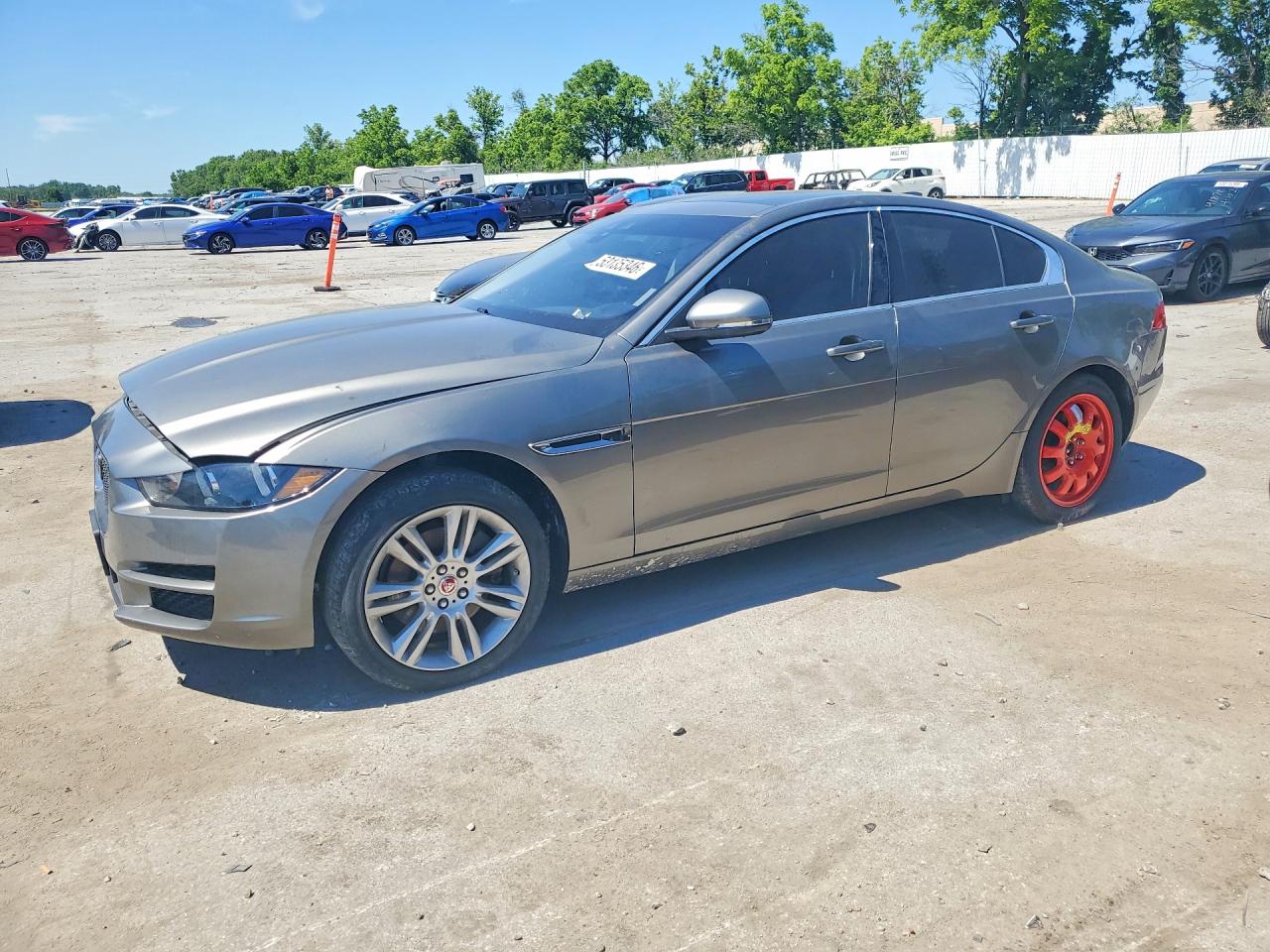 2019 Jaguar XE 25t Premium, VIN SAJAJ4FX2KCP54226 — Undercarriage