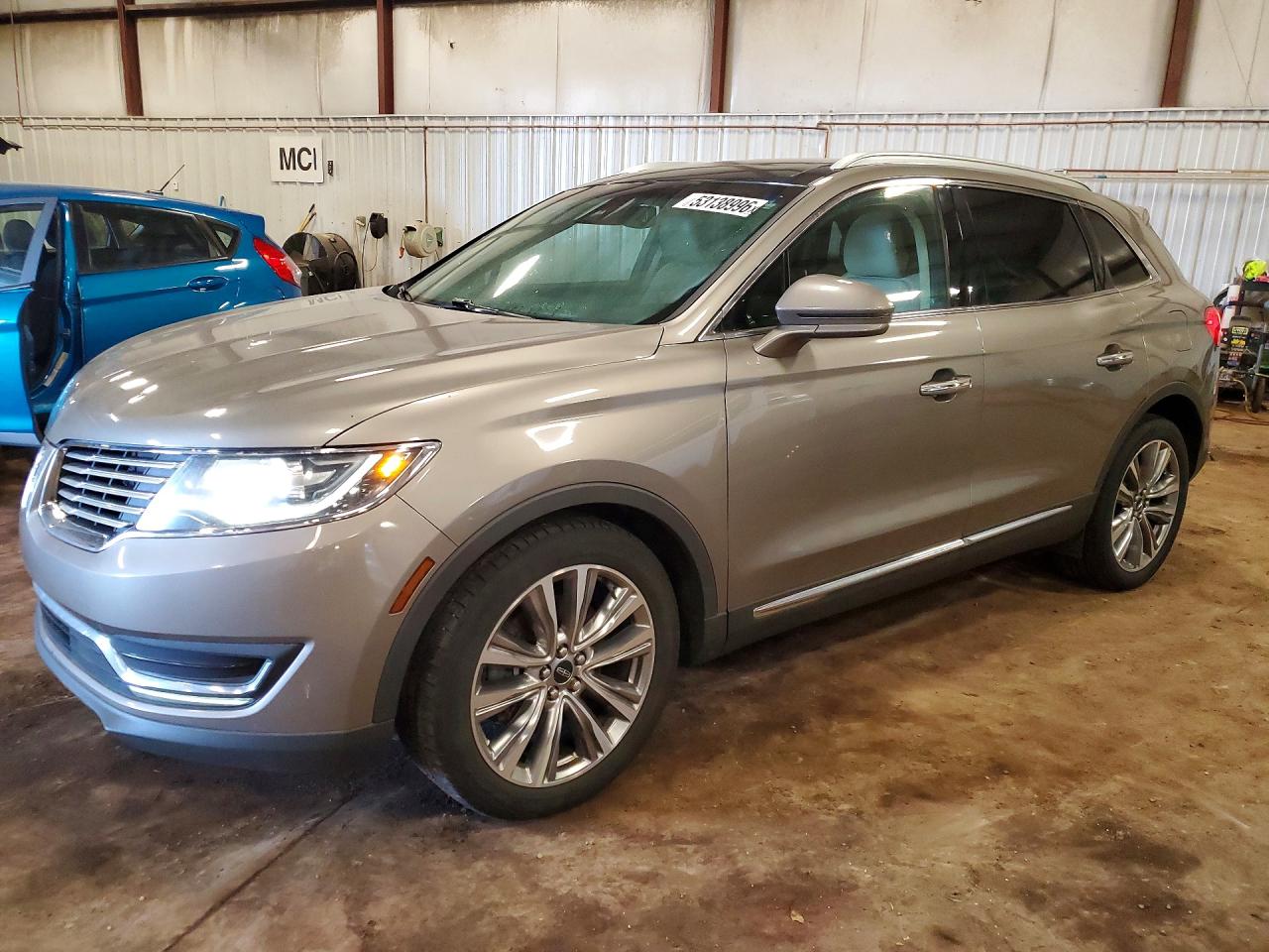 2016 Lincoln MKX Reserve, VIN 2LMTJ8LR8GBL67286 — Water / flood