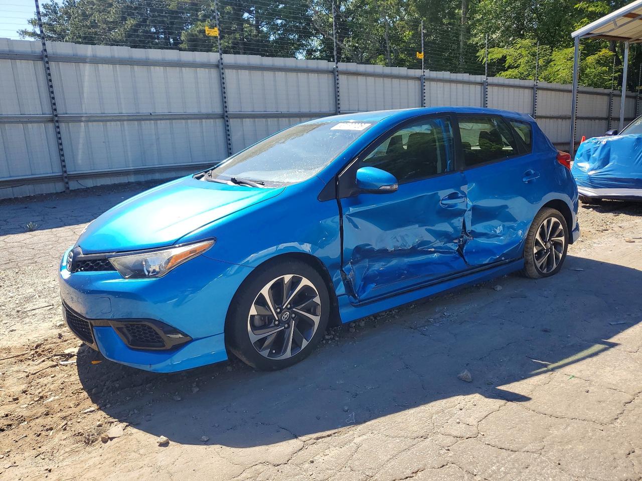2016 Scion iM, VIN JTNKARJE2GJ500679 — Side