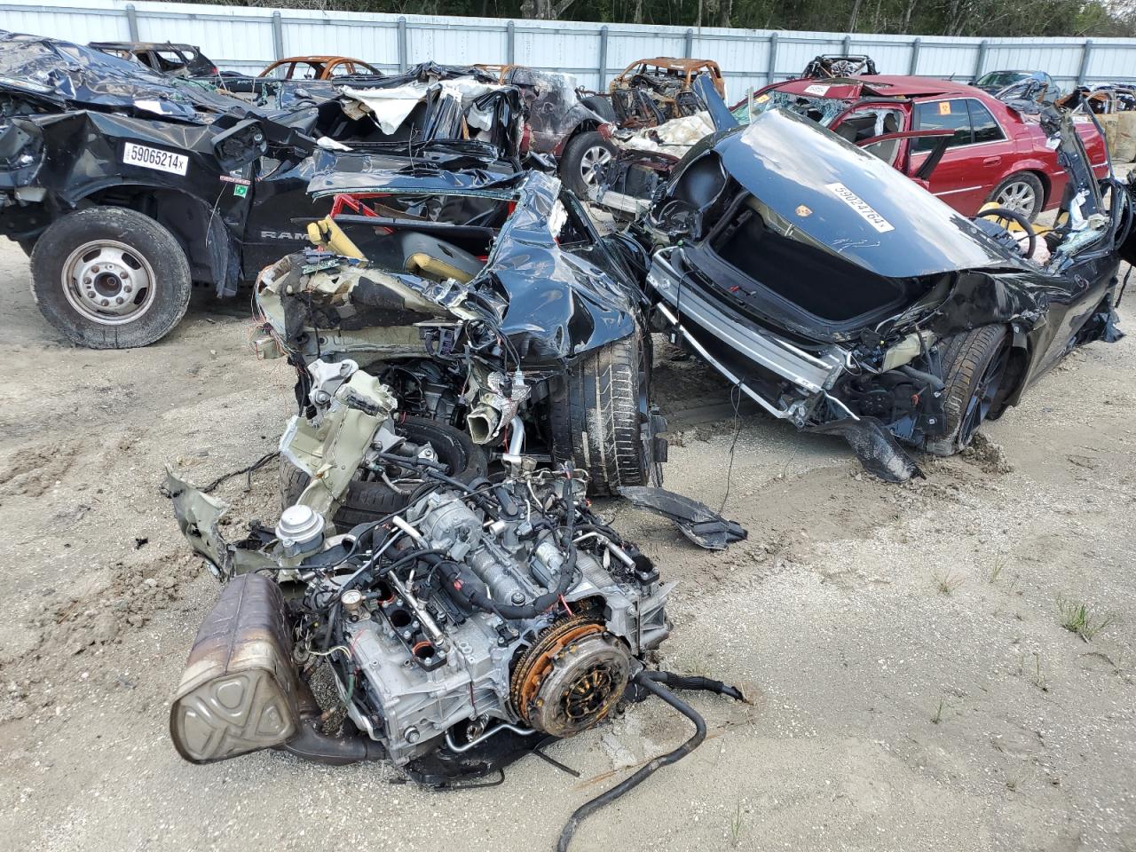 2018 Porsche 911 GT3, VIN WP0AC2A91JS174525 — Rollover