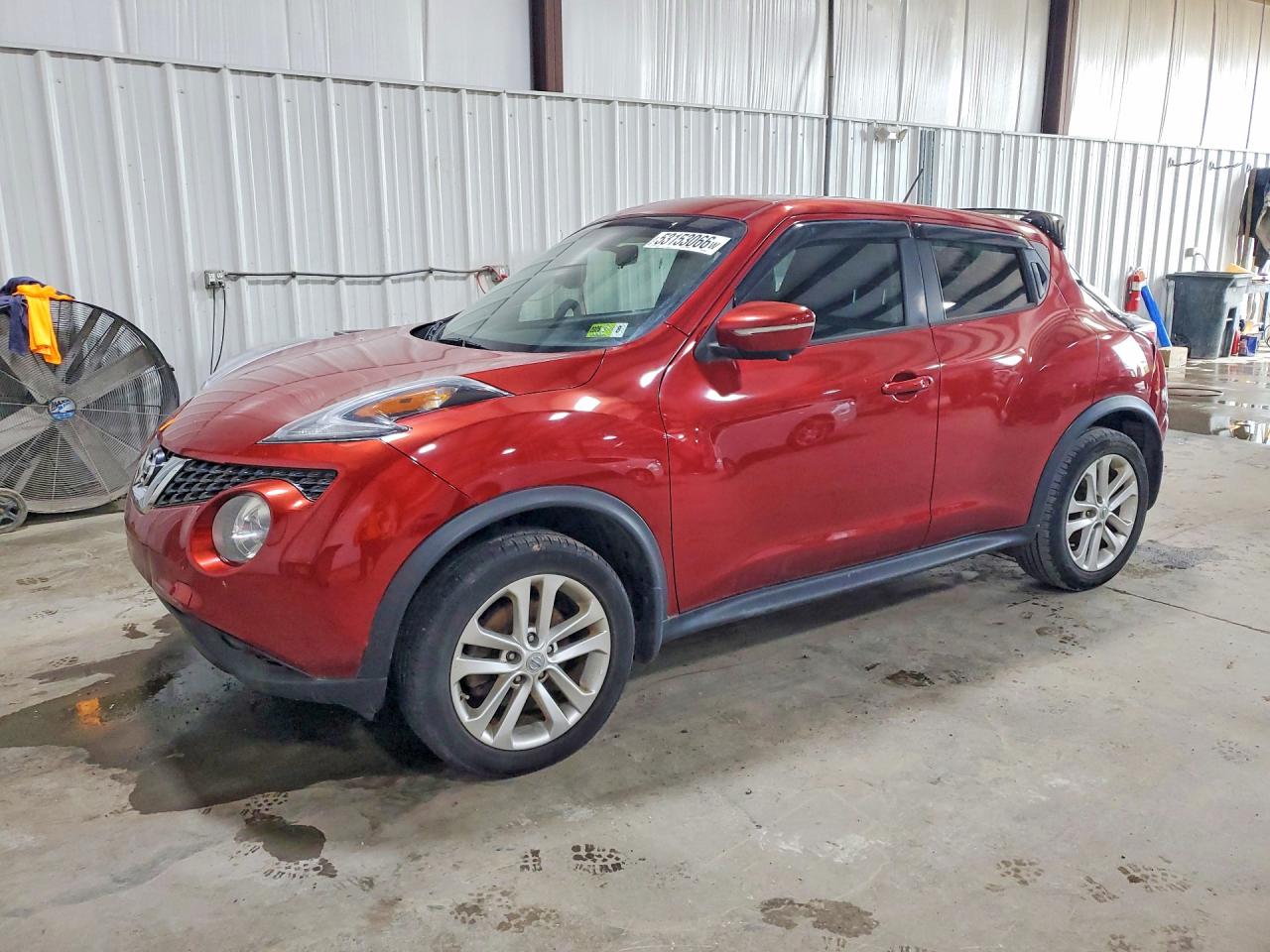 2015 Nissan Juke SV, VIN JN8AF5MV7FT556856 — Rear end