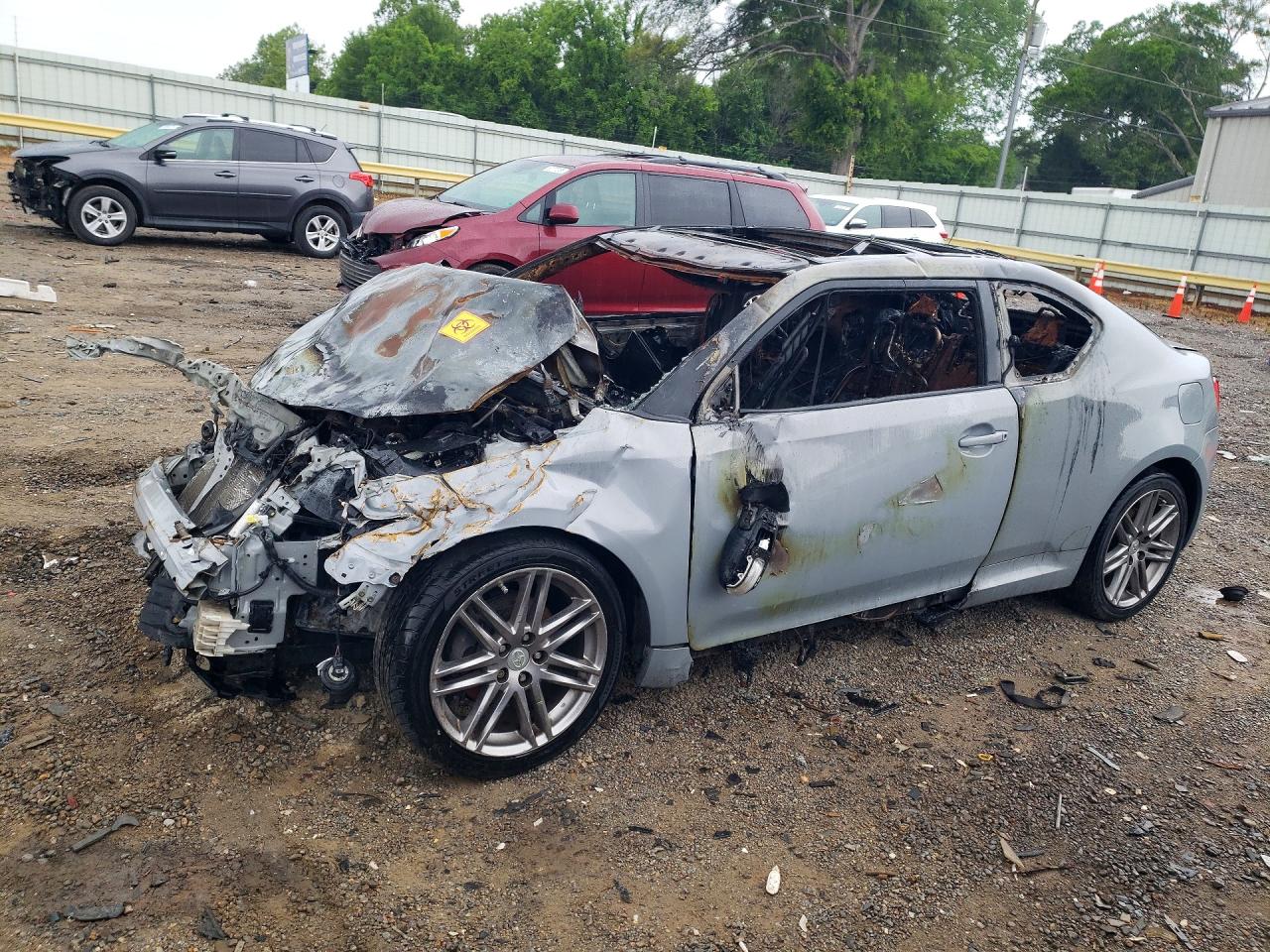 2011 Scion tC, VIN JTKJF5C79B3018368 — Burn