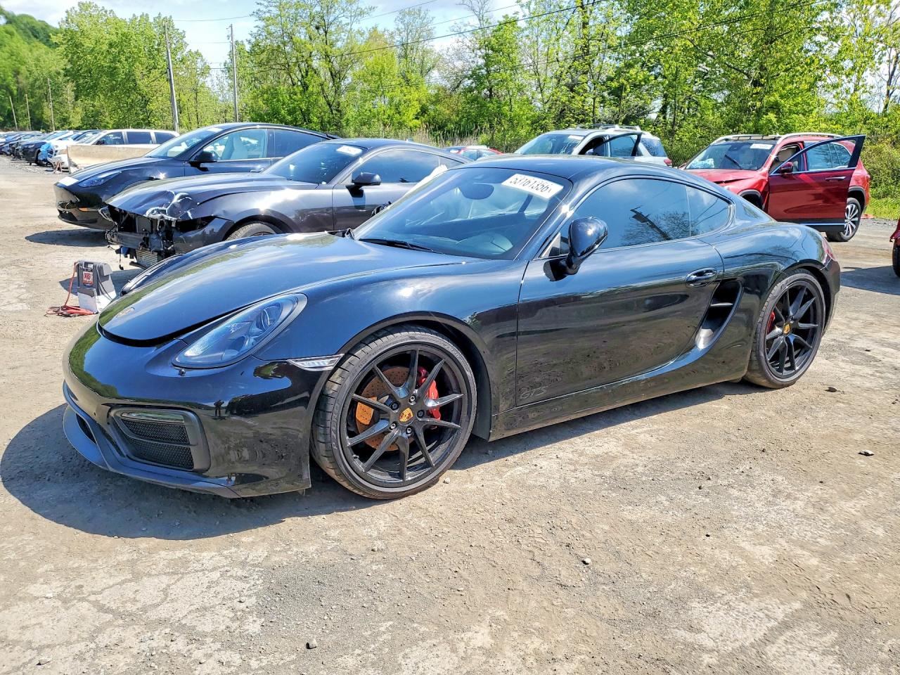 2016 Porsche 718 Cayman S, VIN WP0AB2A80GK185826 — Side