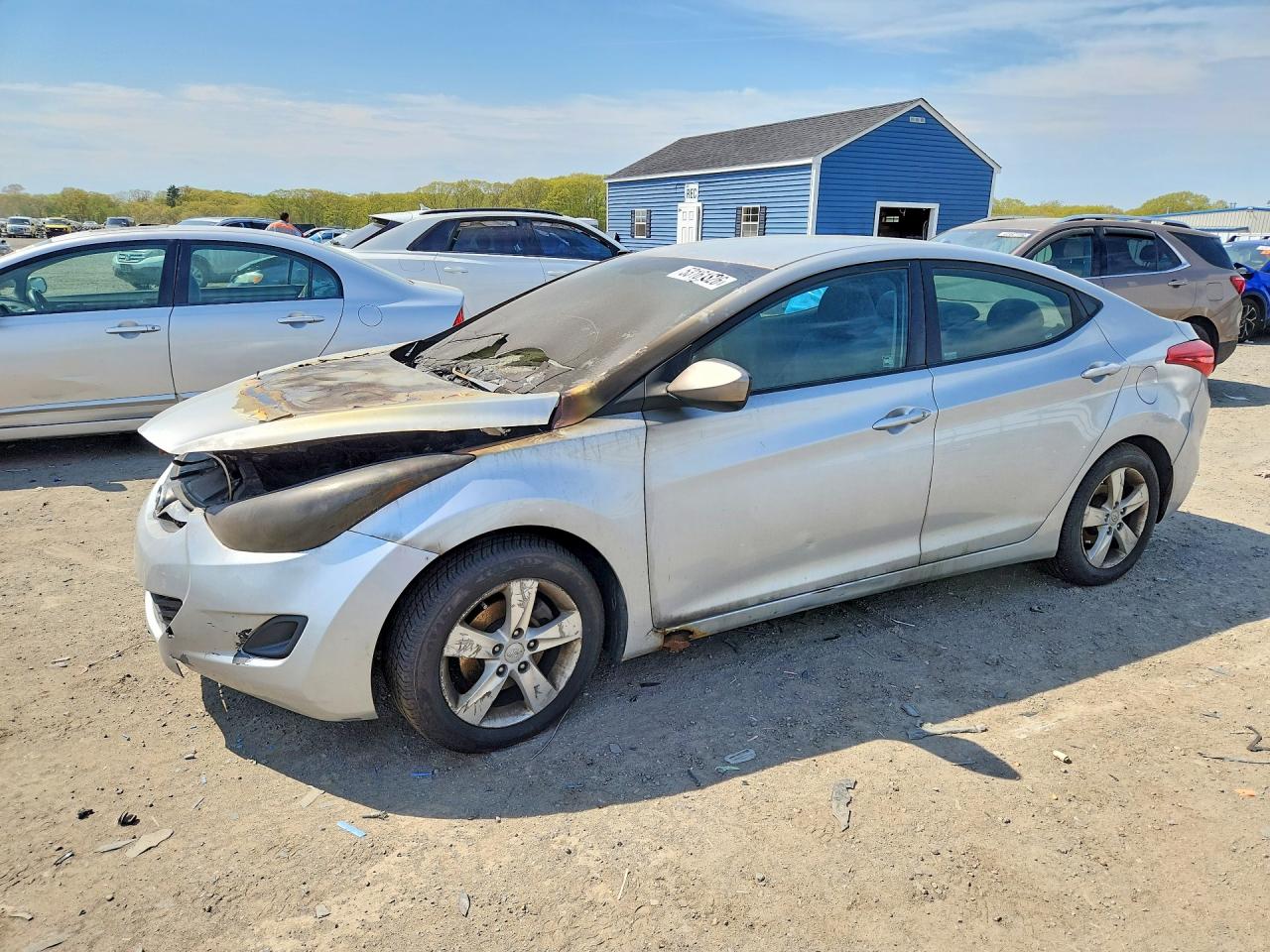 2011 Hyundai Elantra GLS, VIN 5NPDH4AE6BH014311 — Burn