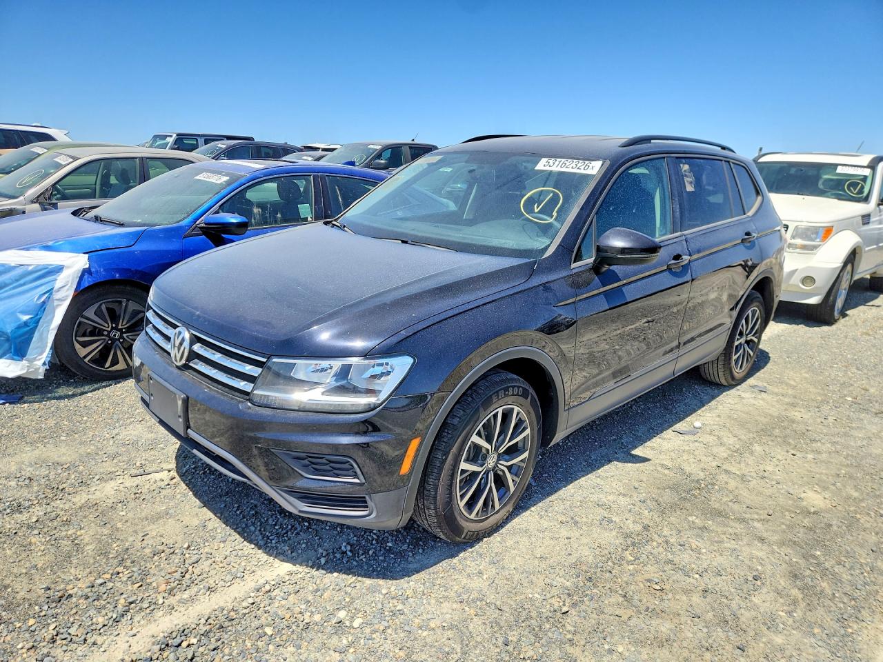 2021 Volkswagen Tiguan S, VIN 3VV1B7AX5MM042820 — Мелкие вмятины и царапины