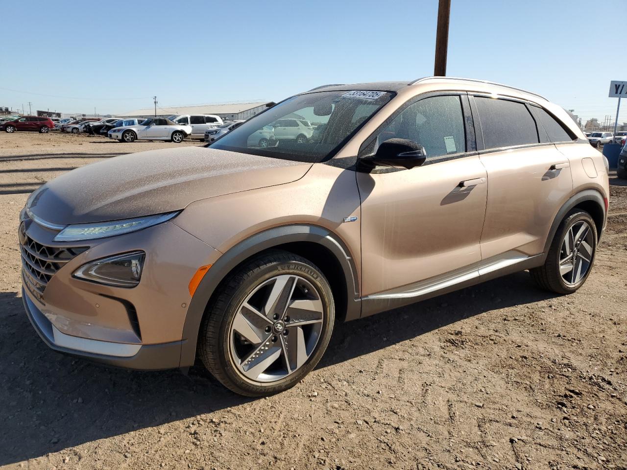 2019 Hyundai NEXO Limited, VIN KM8J84A65KU000722 — Stripped