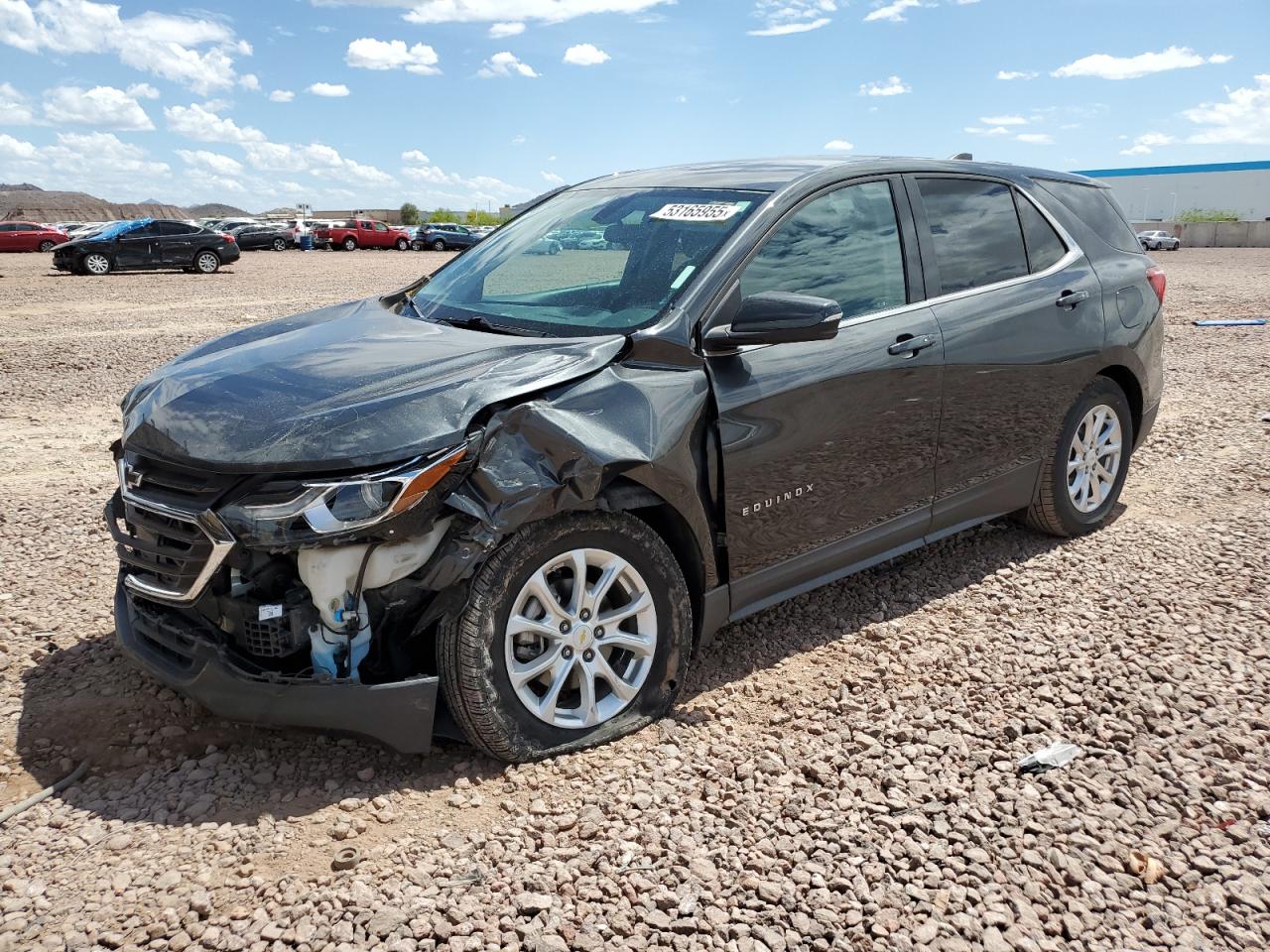 2018 Chevrolet Equinox LT, VIN 2GNAXJEV1J6274480 — Front end