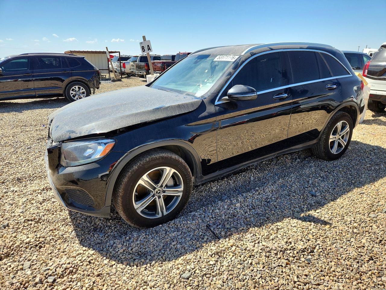 2019 Mercedes-Benz GLC 300, VIN WDC0G4JB7K1005027 — Front end
