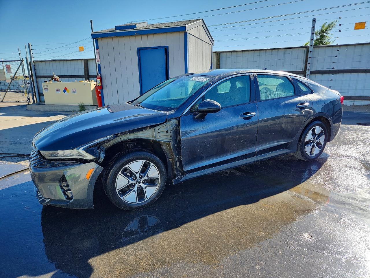 2022 Kia K5 LXS, VIN 5XXG14J25NG120322 — Front end