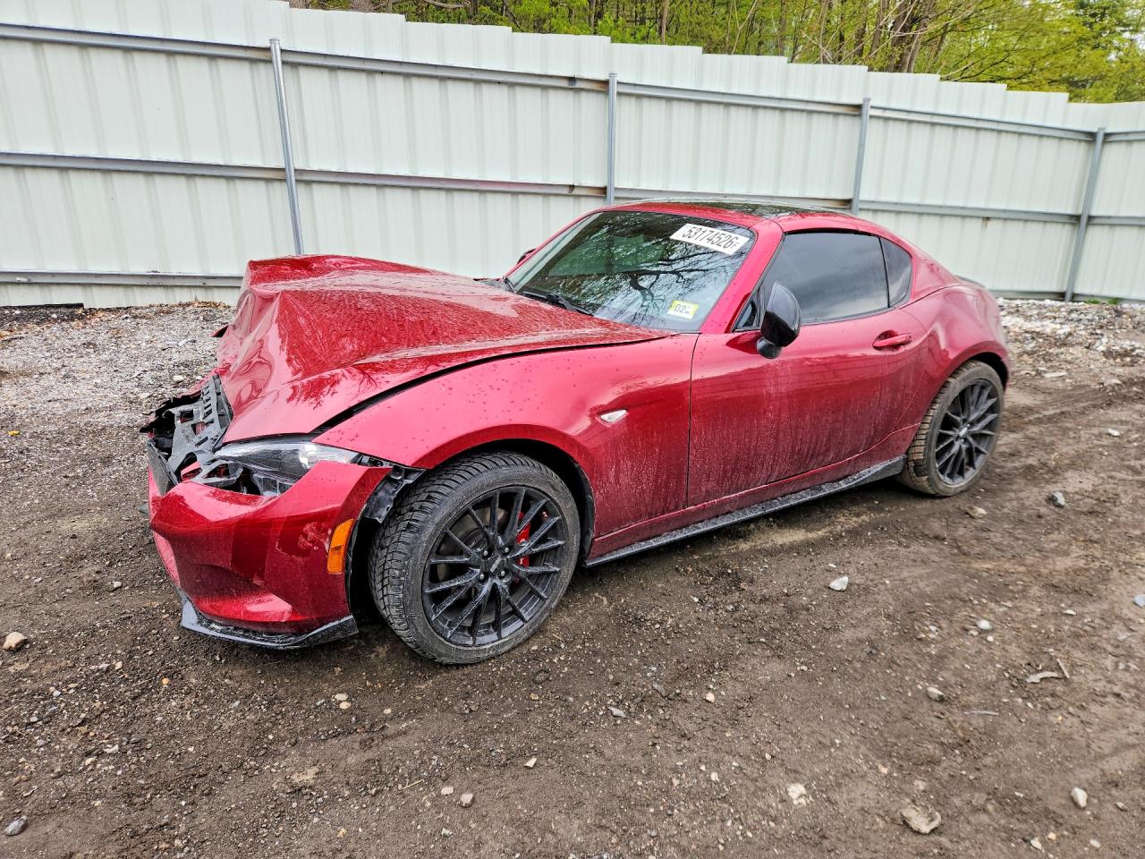 2023 Mazda MX-5 Miata Club, VIN JM1NDAL7XP0556514 — Front end