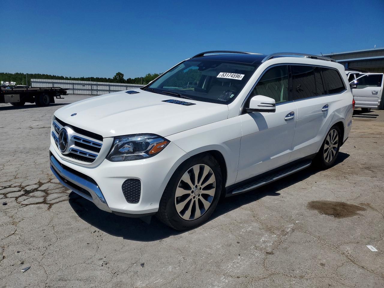 2017 Mercedes-Benz GLS 450, VIN 4JGDF6EE6HA848456 — Обычный износ