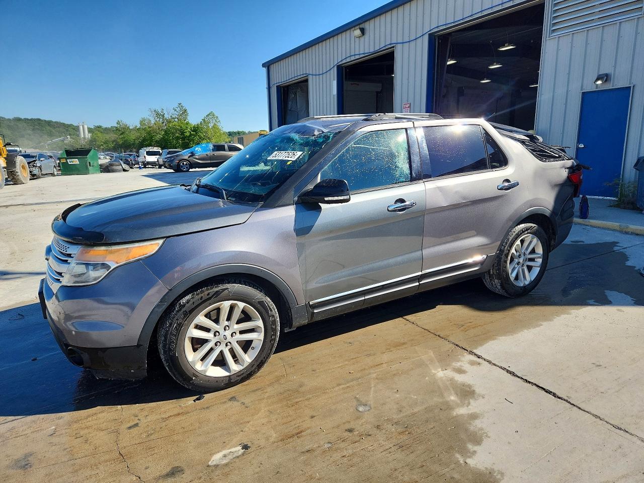 2013 Ford Explorer XLT, VIN 1FM5K7D8XDGB47184 — Крыша