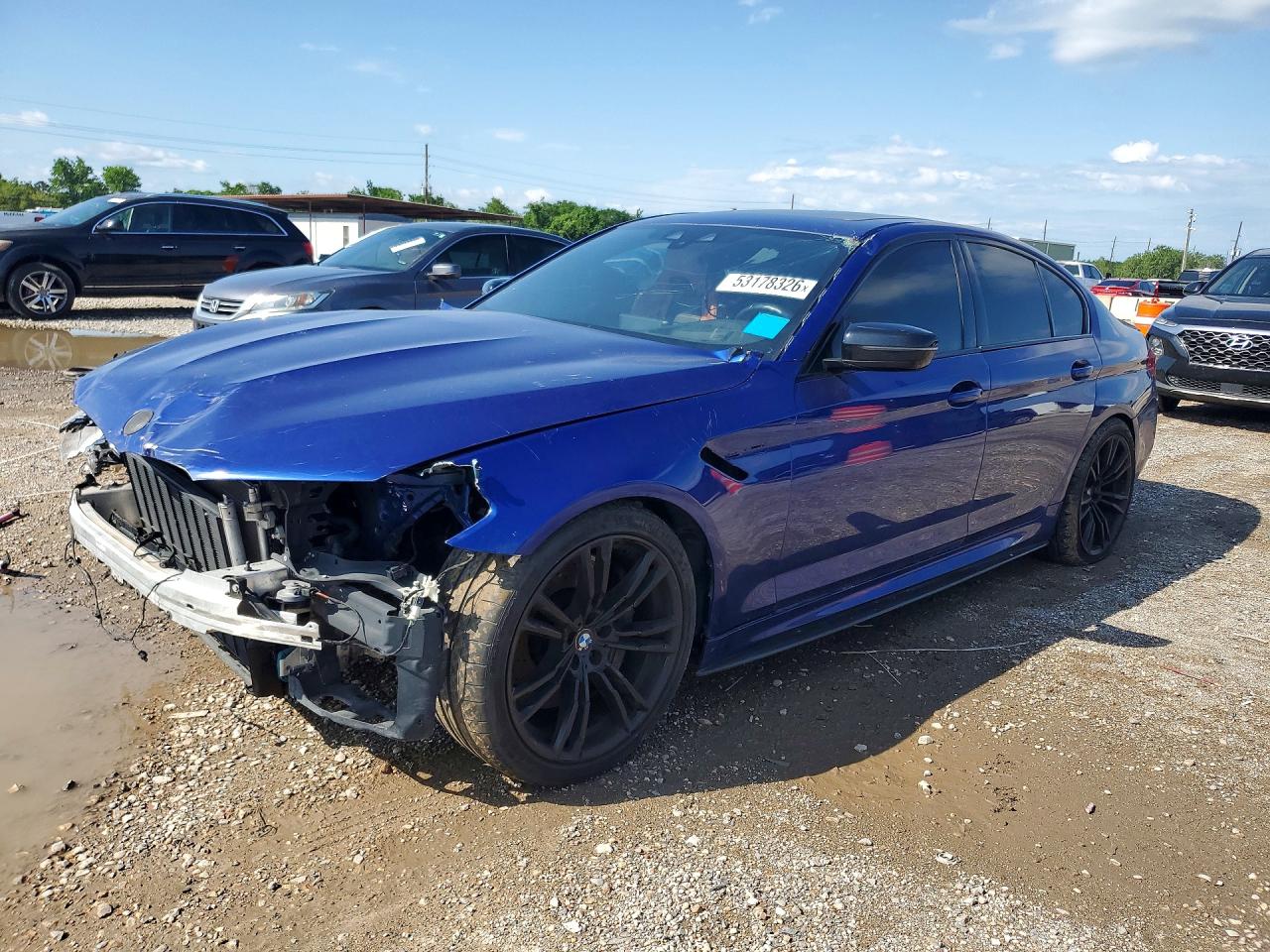 2020 BMW M5, VIN WBSJF0C0XLCE48324 — Front end