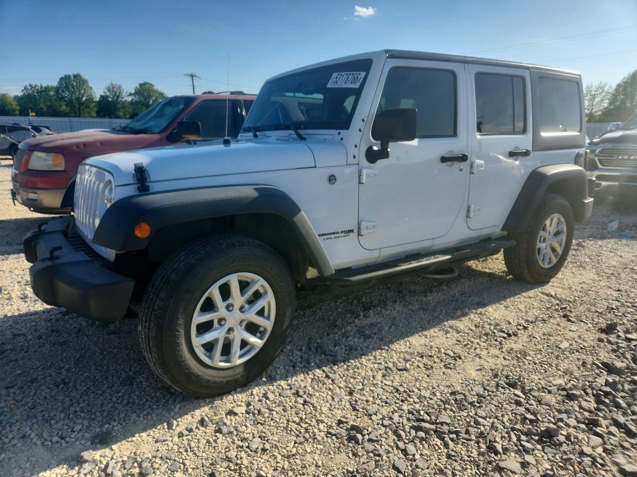 2018 Jeep Wrangler Unlimited Sport, VIN 1C4BJWDG5JL867958 — Hail