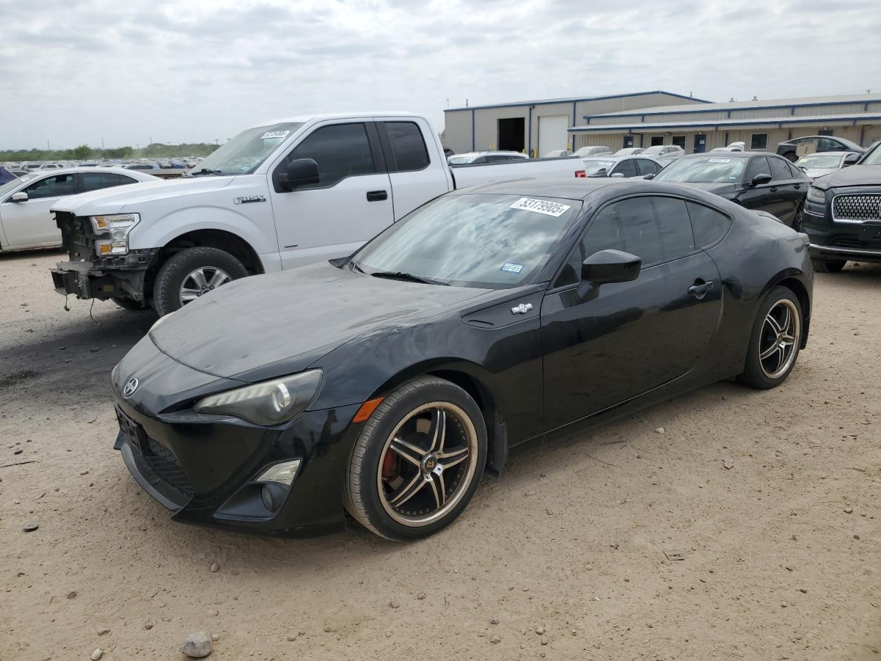 2013 Scion FR-S, VIN JF1ZNAA13D1704575 — Hail