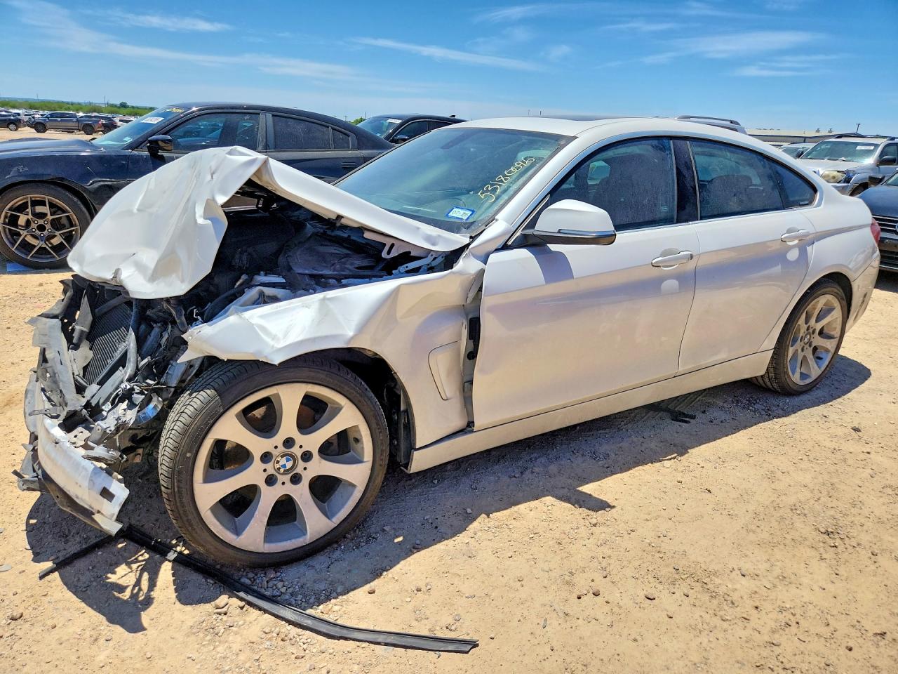2018 BMW 4 Series 430i, VIN WBA4J1C51JBG76295 — Front end
