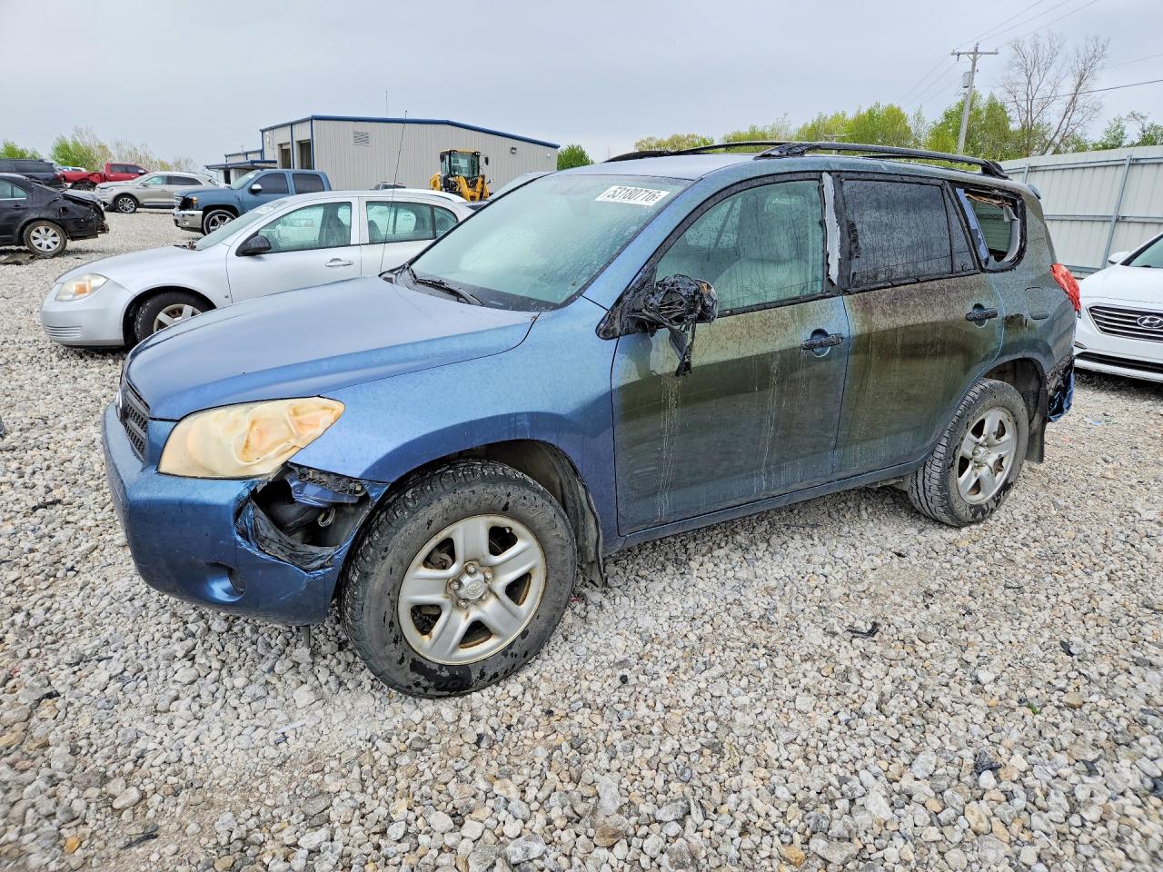 2007 Toyota RAV4, VIN JTMBD33V475075271 — Engine fire