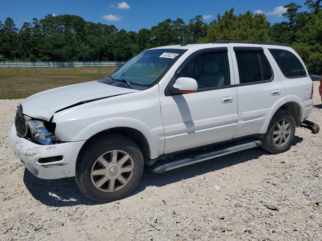 2005 Buick Rainier CXL, VIN 5GADS13S252365713 — Front end