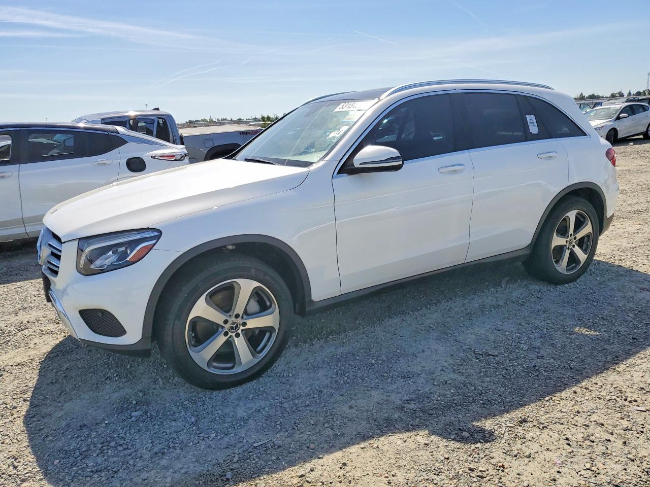 2018 Mercedes-Benz GLC 300, VIN WDC0G4KB8JV076114 — Normal wear