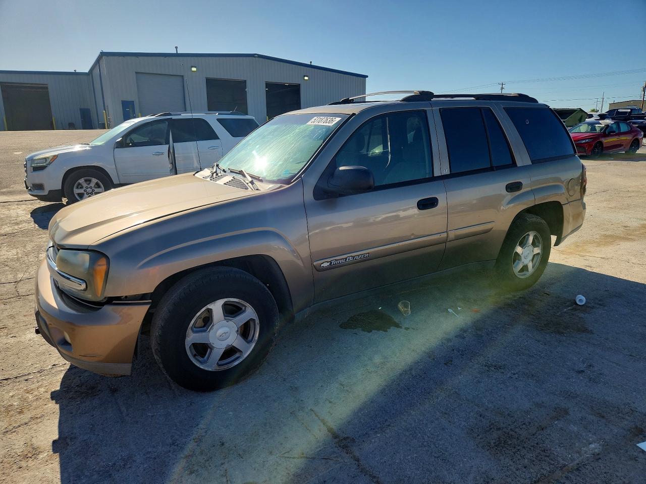 2003 Chevrolet TrailBlazer LT, VIN 1GNDT13SX32326349 — Rear end