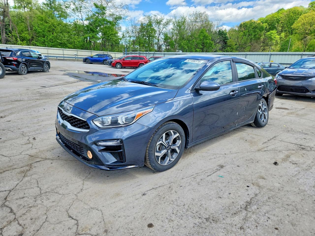 2021 Kia Forte LXS, VIN 3KPF24AD3ME347252 — Rear end