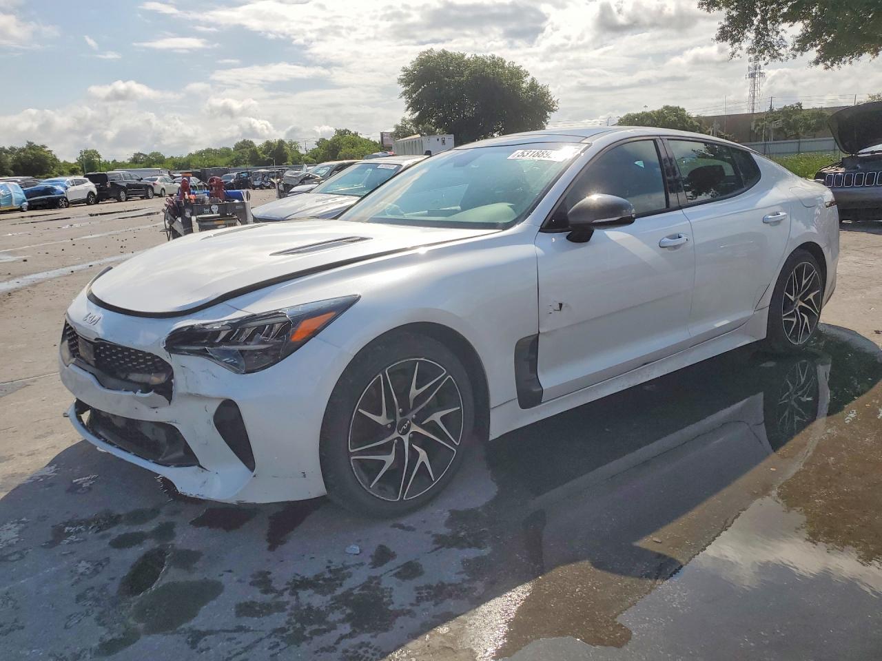 2023 Kia Stinger GT-Line, VIN KNAE35LD8P6132680 — Front end