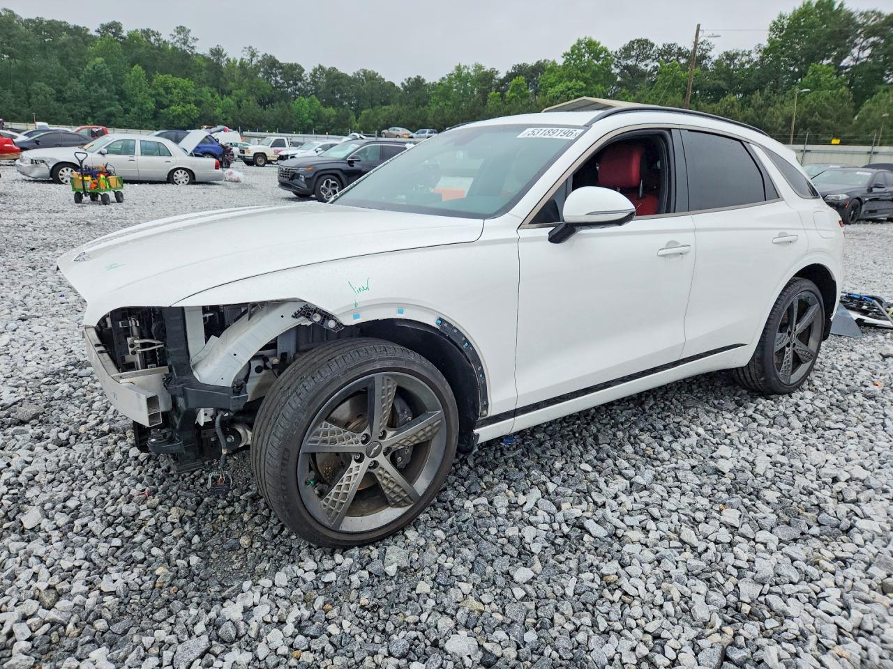 2023 Genesis GV70 2.5T, VIN KMUMADTB7PU100924 — Front end