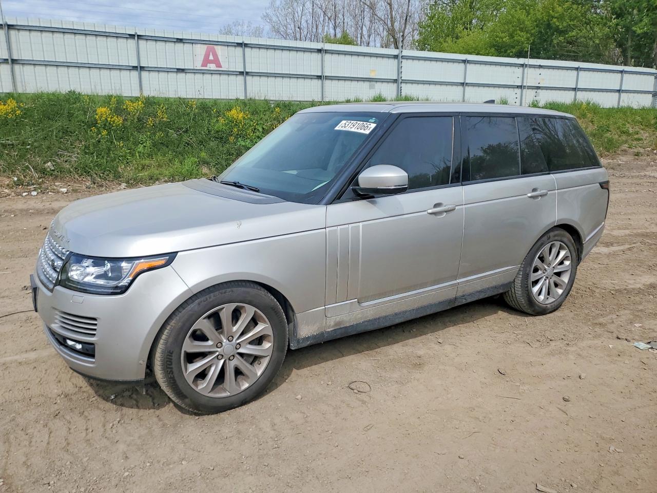 2017 Land Rover Range Rover HSE, VIN SALGS2FV2HA357461 — Water / flood