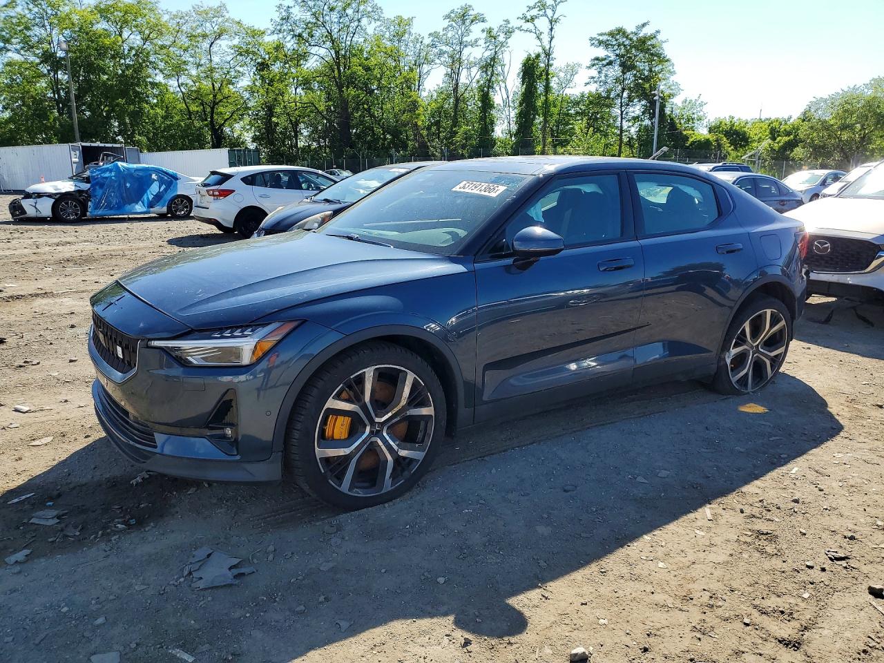 2021 Polestar 2 Launch Edition, VIN LPSED3KA6ML018873 — Бок