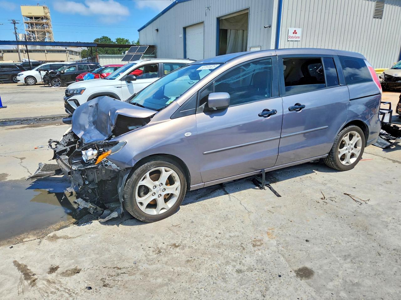 2008 Mazda 5 Sport, VIN JM1CR293X80314584 — Перед
