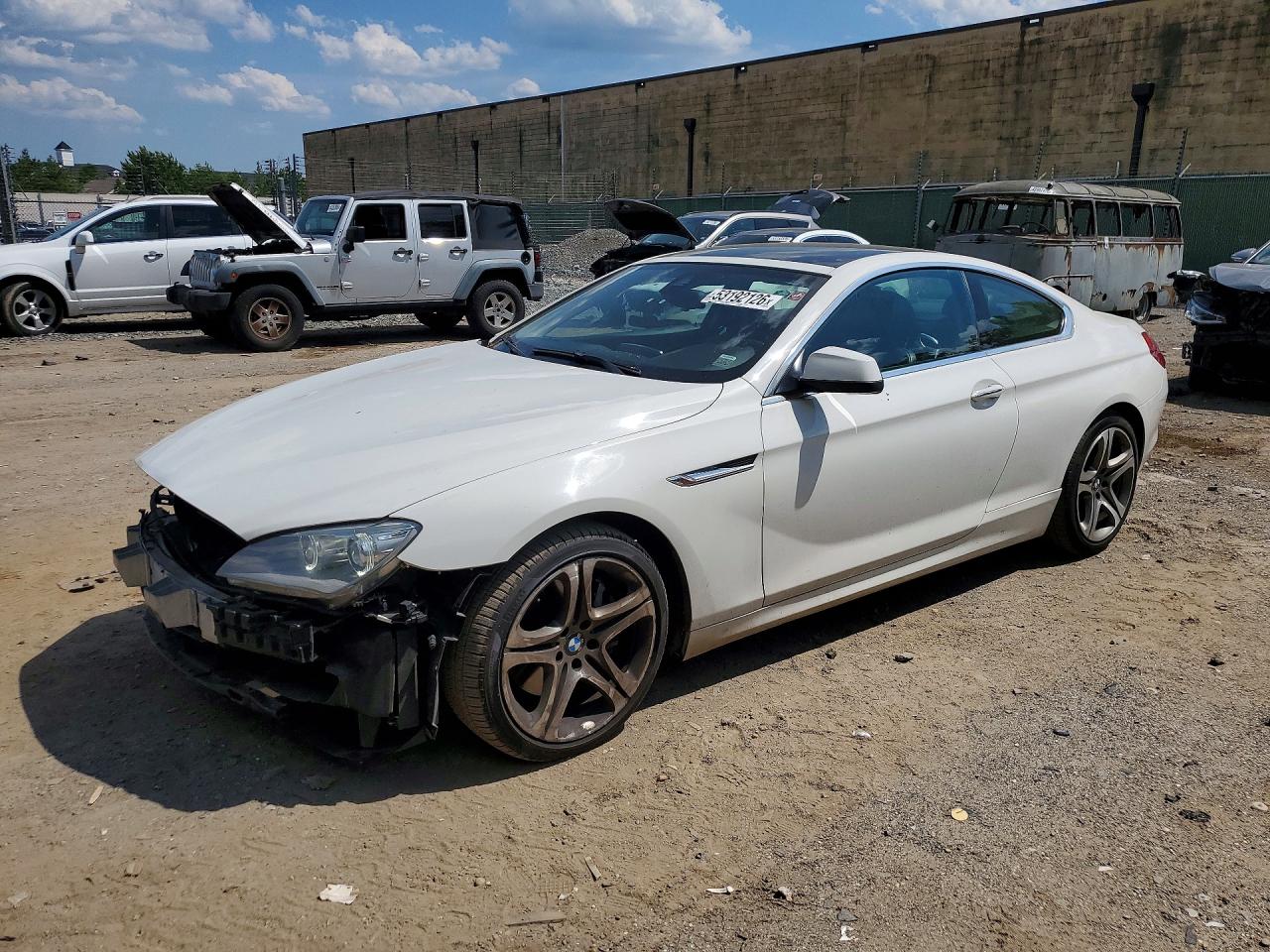 2013 BMW 6 Series 650i xDrive, VIN WBAYM1C52DDZ02634 — Front end