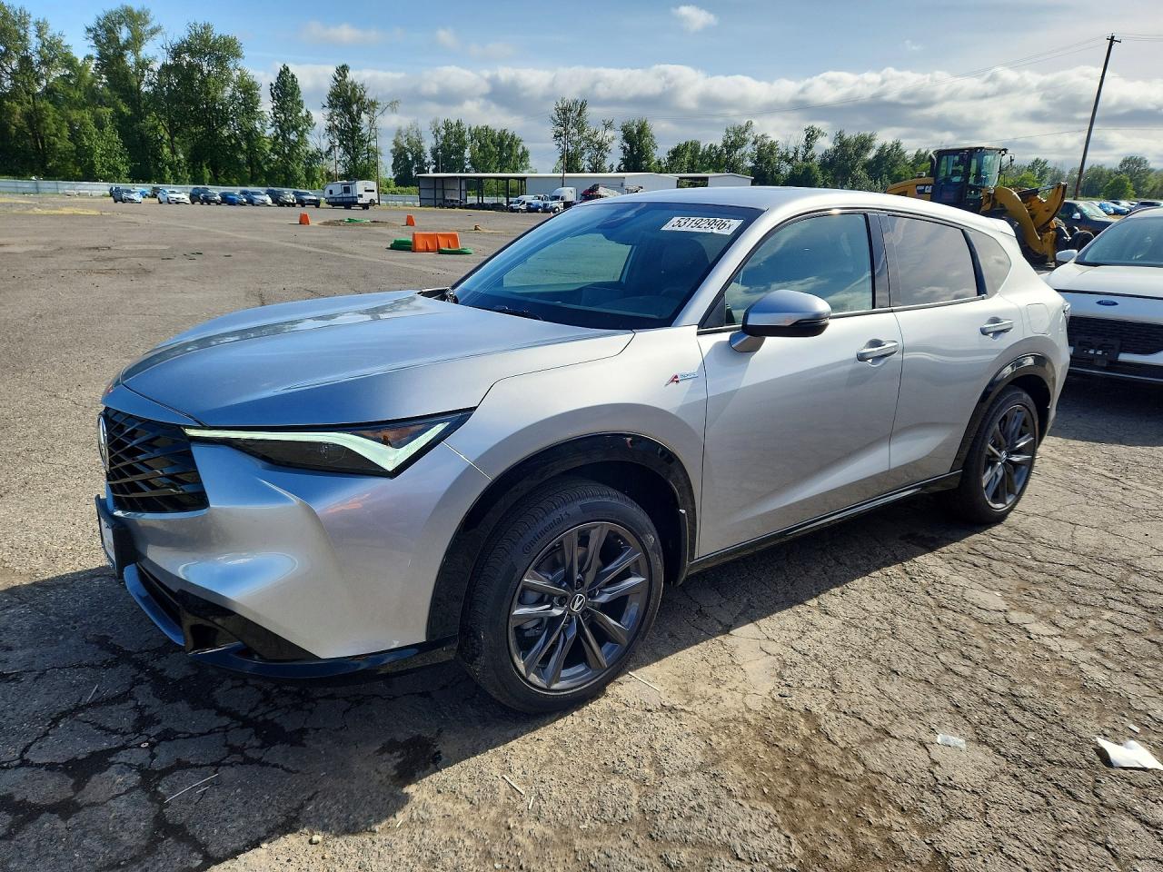 2025 Acura ADX w/A-Spec Package, VIN 3HDSA2H55SM707711 — Side