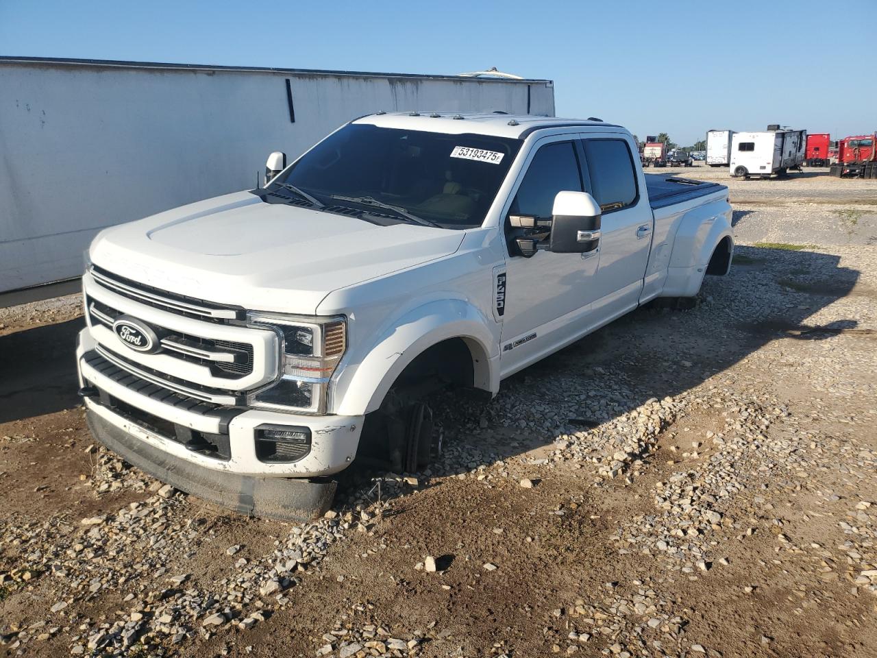 2020 Ford F-450 XL, VIN 1FT8W4DT2LEC91573 — Water / flood