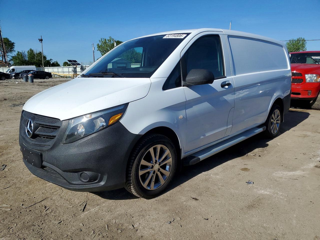 2017 Mercedes-Benz Metris Cargo Worker, VIN WD3PG2EA7H3226404 — Normal wear
