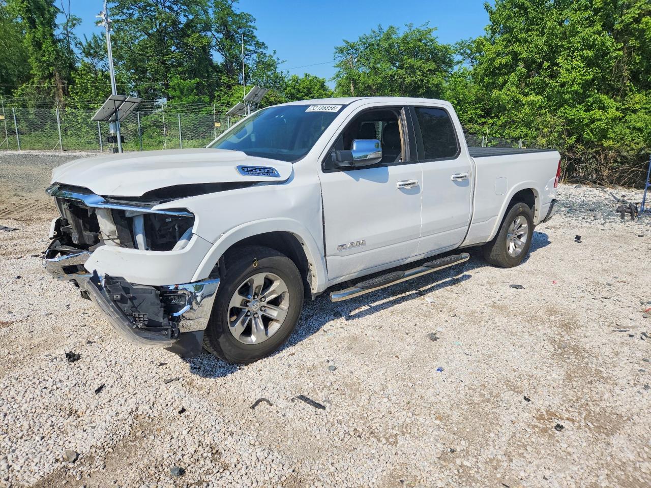 2020 Ram 1500 Laramie, VIN 1C6RREDT9LN262192 — Front end