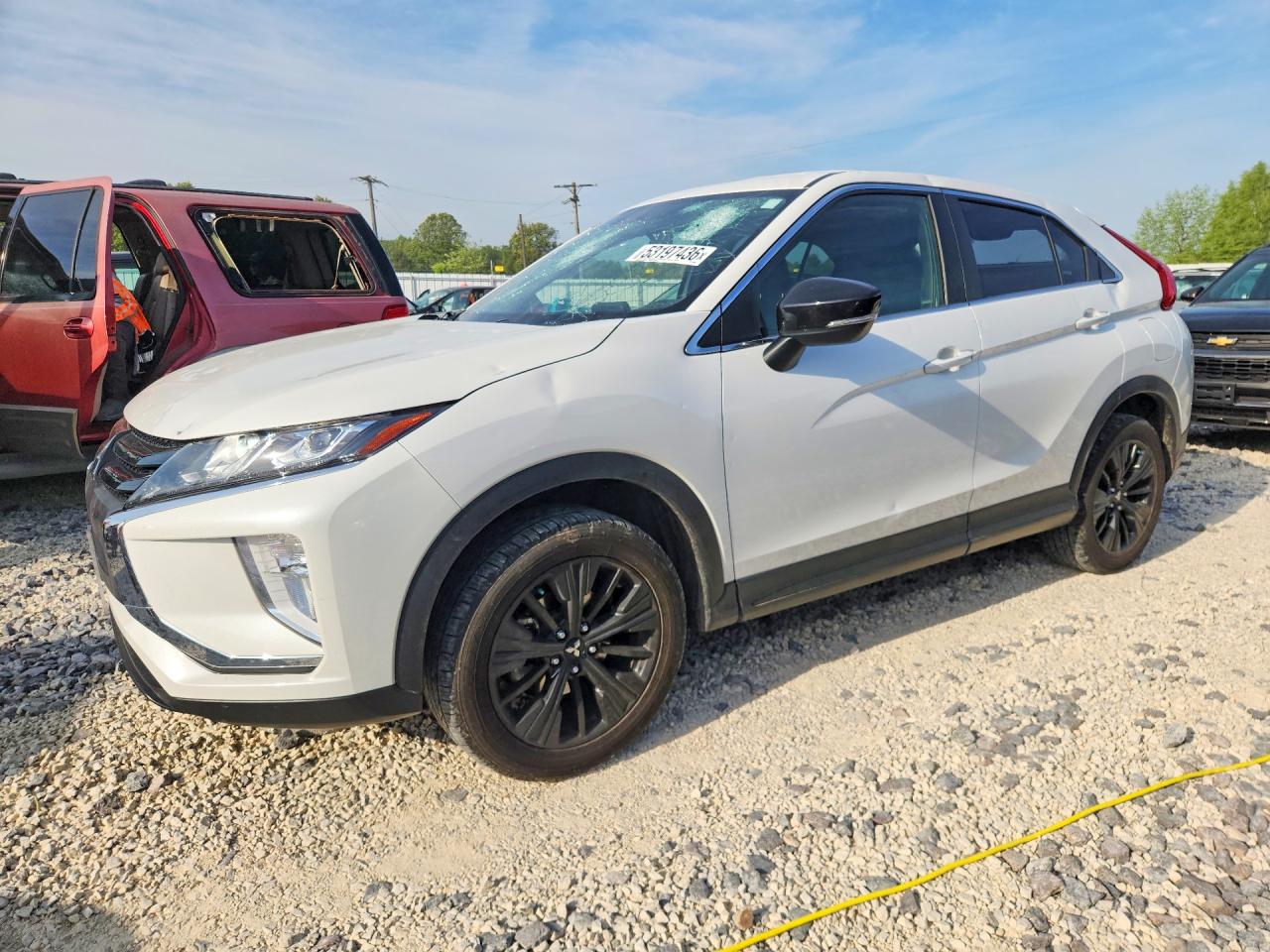 2018 Mitsubishi Eclipse Cross LE, VIN JA4AT4AA1JZ050536 — Hail