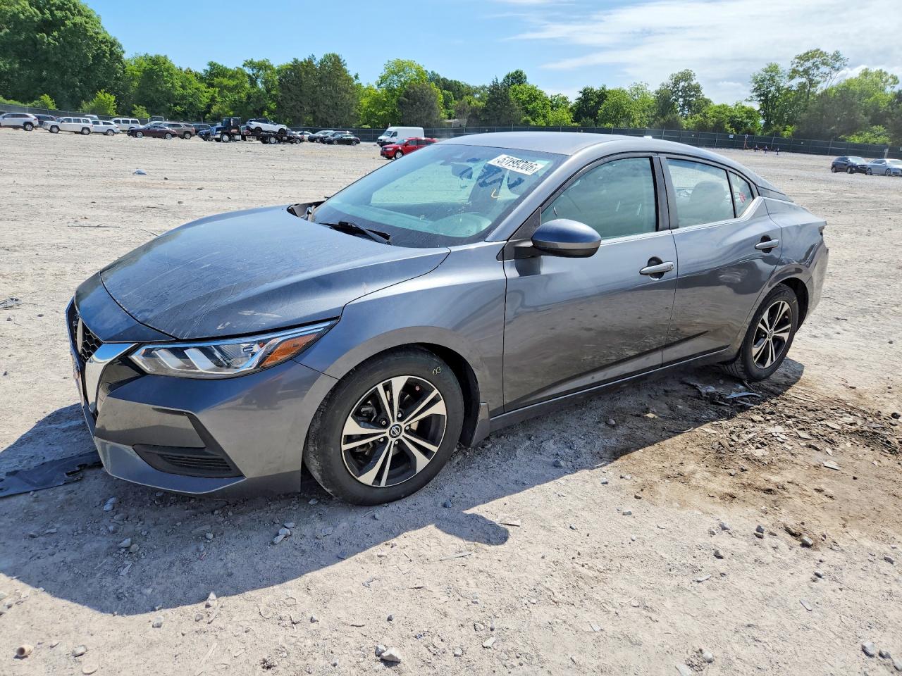 2021 Nissan Sentra SV, VIN 3N1AB8CV6MY239751 — Rejected repair